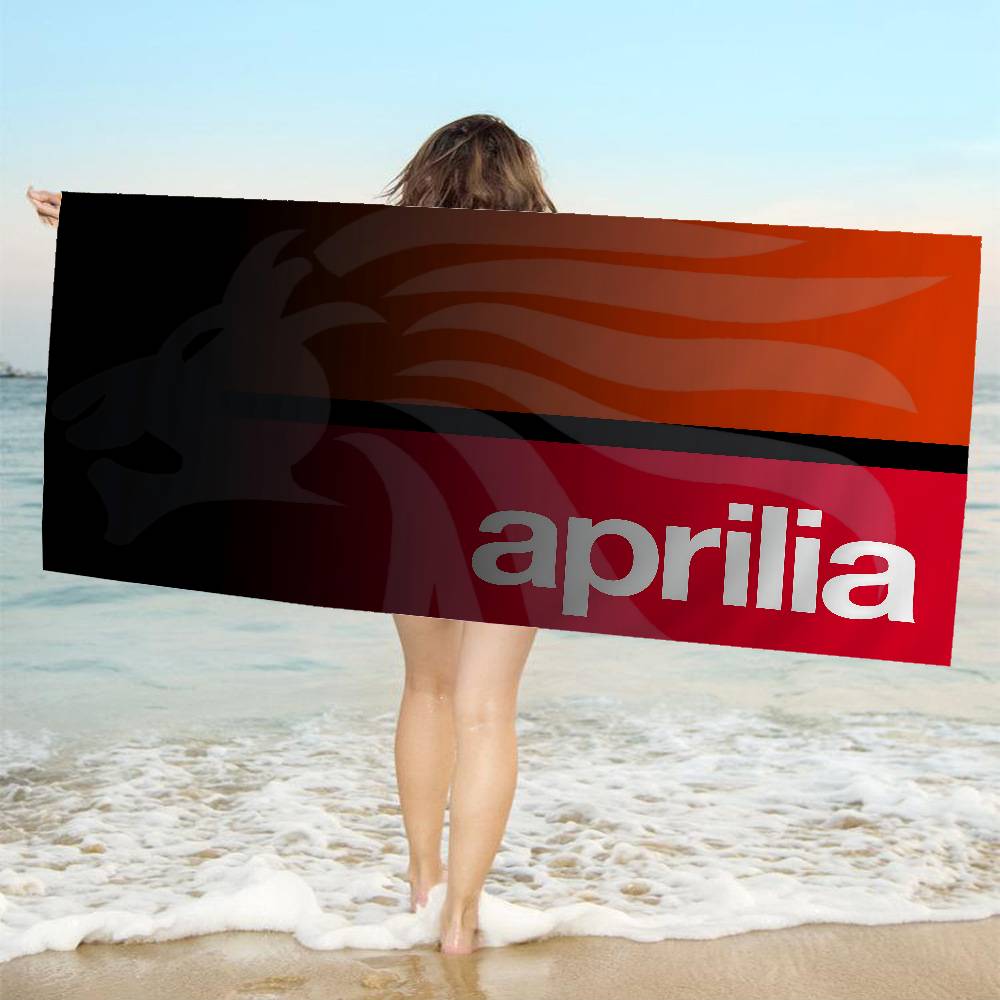 Motorcycle A-Aprilias Anime Beach Swimming Towel Soft Absorbent Washcloth Children's Gifts for Kids Travel Camping Gym
