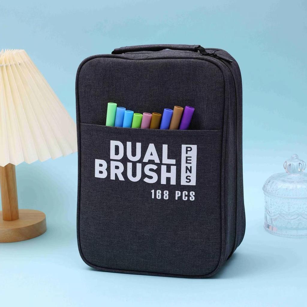 Children's Double-ended Washable Watercolor Pens with Soft Tips