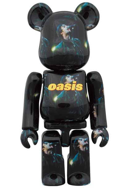 Bearbrick OASIS KNEBWORTH 1996 Height BE@RBRICK 100% & 400% (Liam Gallagher) approx. 70mm/280mm