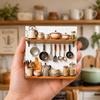 Retro Small Ornaments Creative Resin Three-Dimensional Relief Magnetic Refrigerator Magnets Refrigerator Decorations Small Gifts