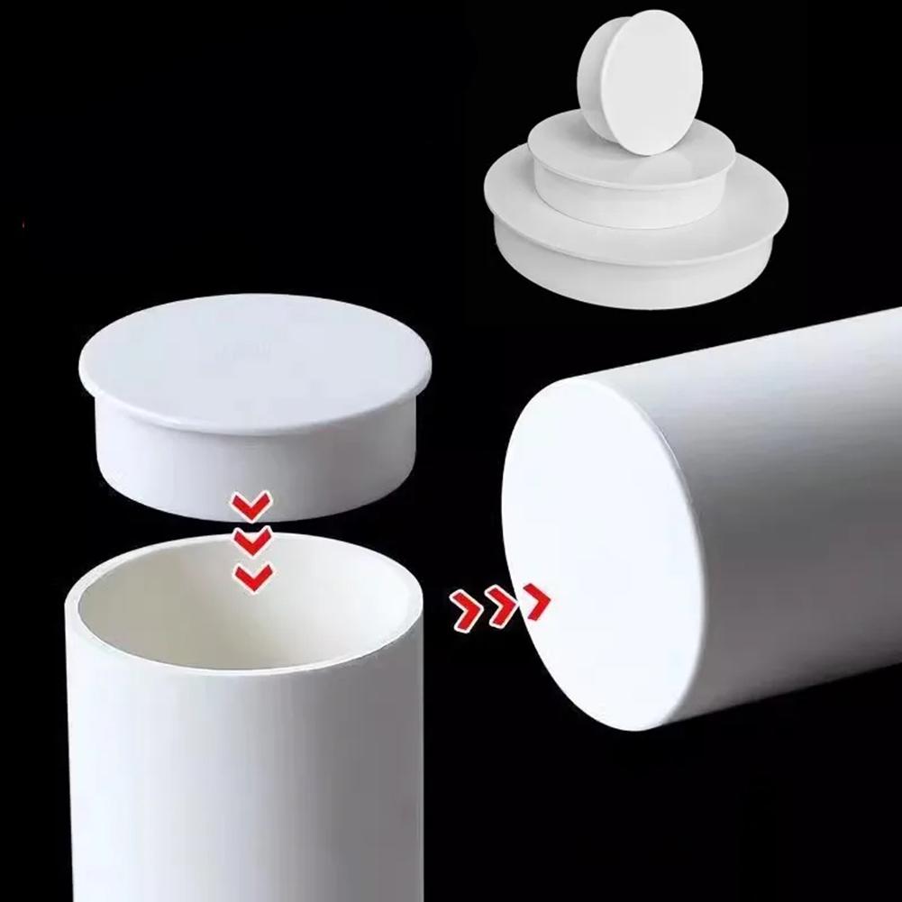 50/75/110/160mm Thickened Inner Blocking Cap Sewer Pipe Protective Cover Insert Water Stop Hose End Connector Adapter