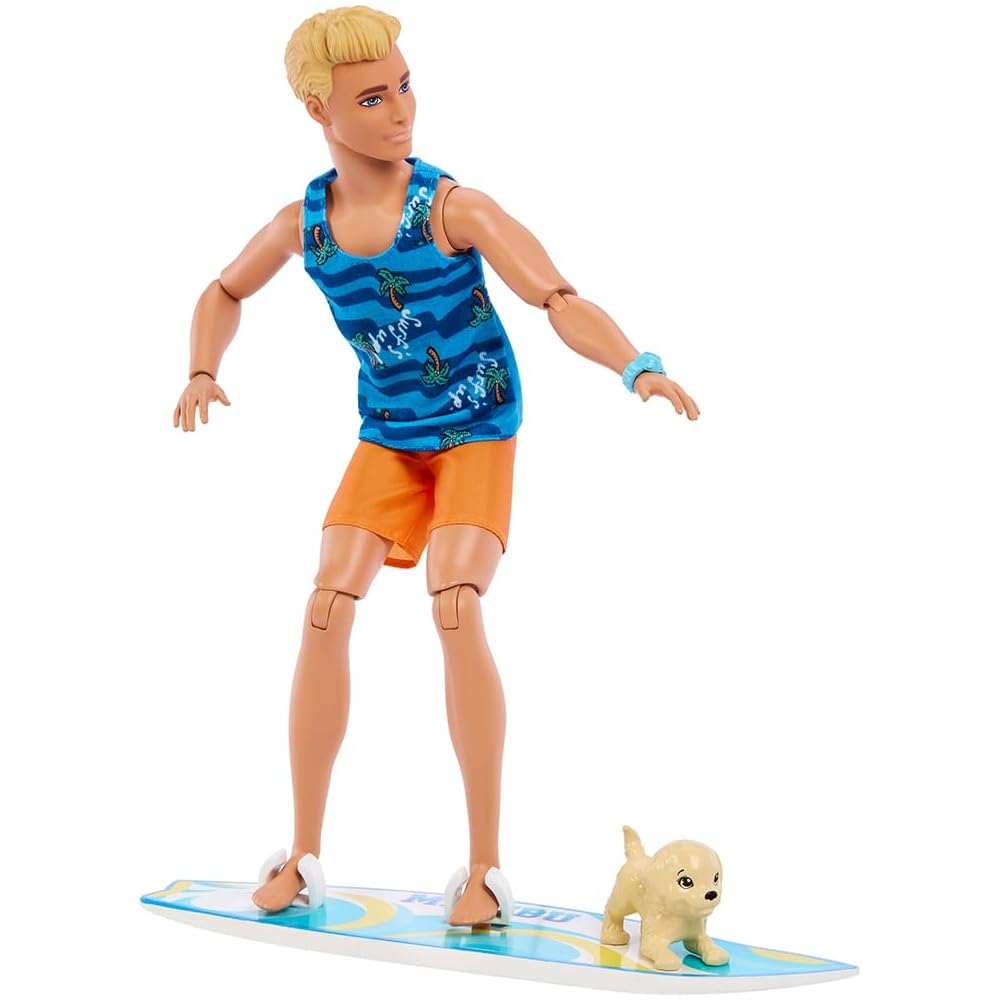 

Barbie Ken Surfboard Set Movie Edition Doll Accessory Toy for Ages 3 and Up