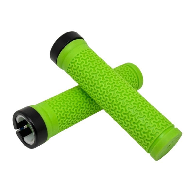 Bicycle Rubber Handlebar Grip With Antislip Silicone Sleeve For Mountain Bike Riding Accessories