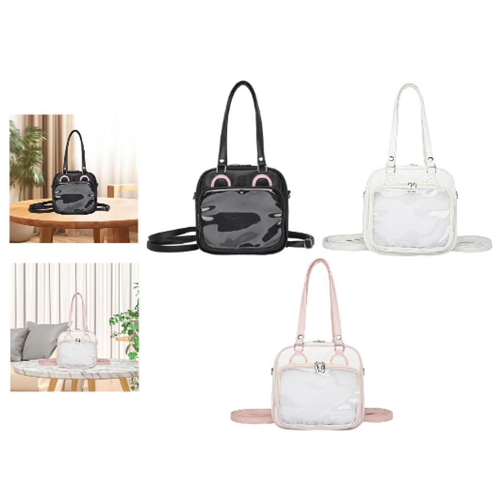 Ita Bag Removable Strap Clear Window Itabag DIY Multipurpose Crossbody Bag for