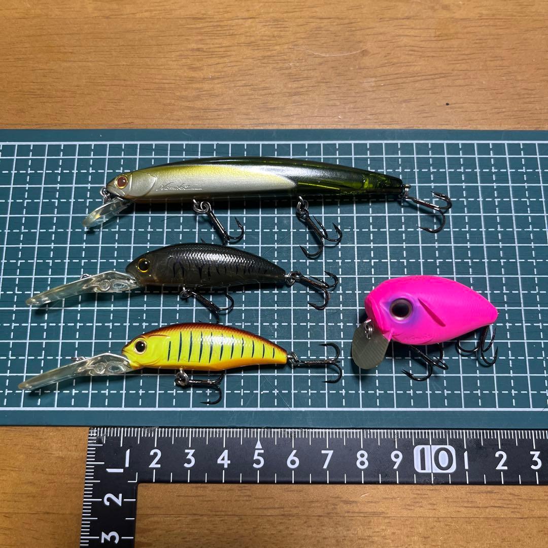 Used Good condition OSP lure Dunk Asura Kobajin 4 piece set
