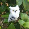Affascinante Gufo Hedwig di Harry Potter Modello Statico di Animale Simulata Per Decorazione Domestica