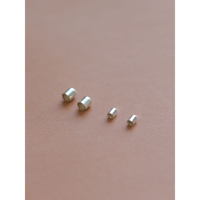 

DIY 925 Silver Braided Rope Ethnic Style Accessories (Pair) 2mm