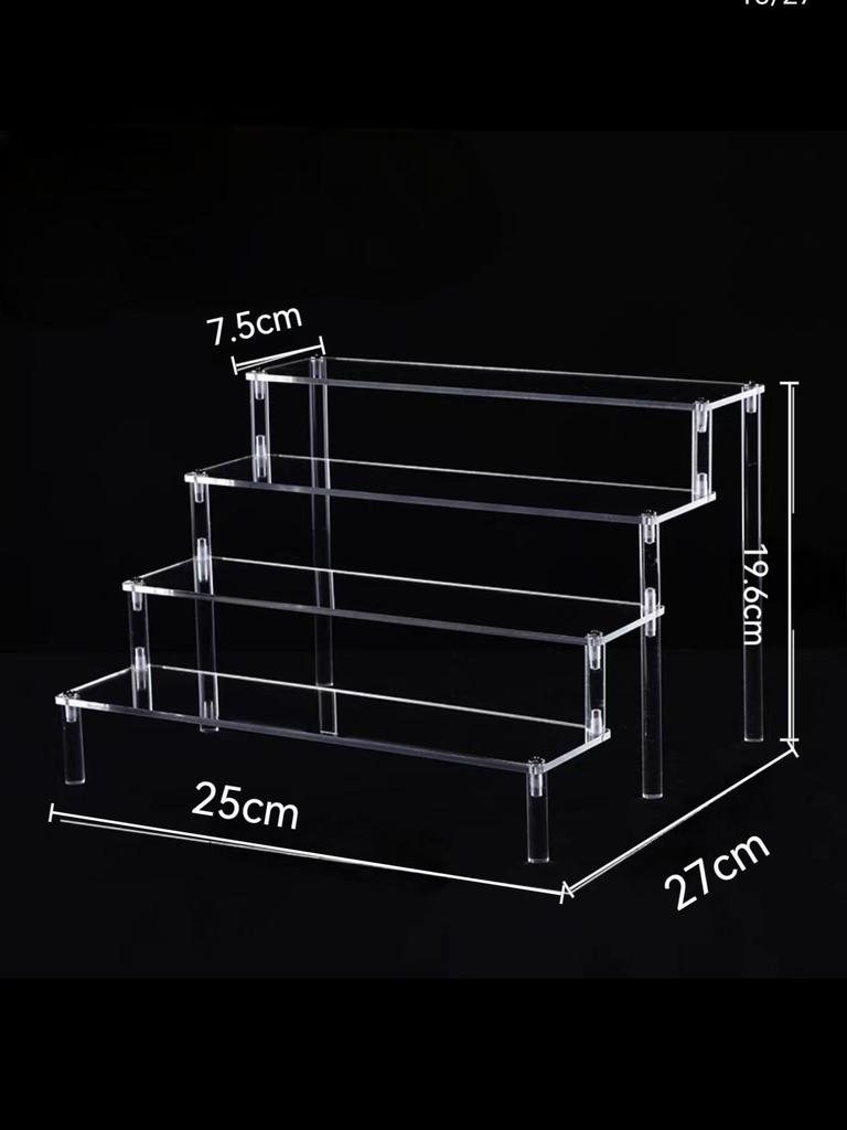 Akrylowy wielowarstwowy stojak wystawowy na pudełka kolekcjonerskie Pop Mart Blind Box