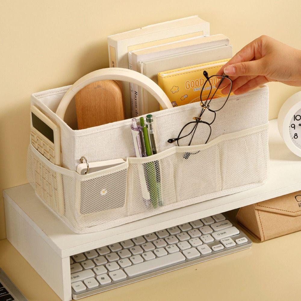 Folding Folding Storage Box With Mesh Organizer Dividers Mesh Organizer  Storage Bins