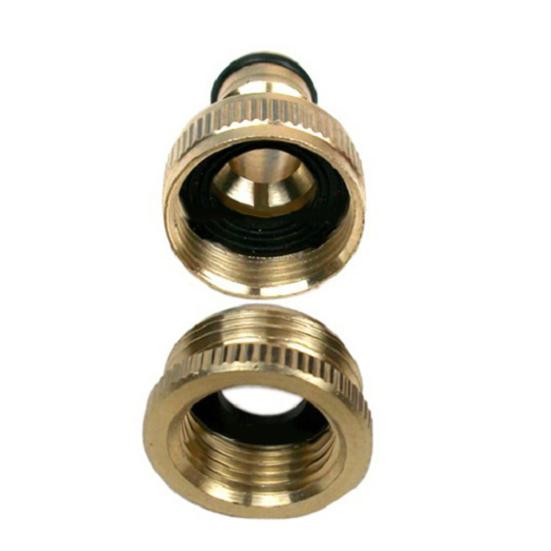 1/2 3/4inch Brass Thread Garden Faucet Hose Water Pipe Connector Fitting Adaptor