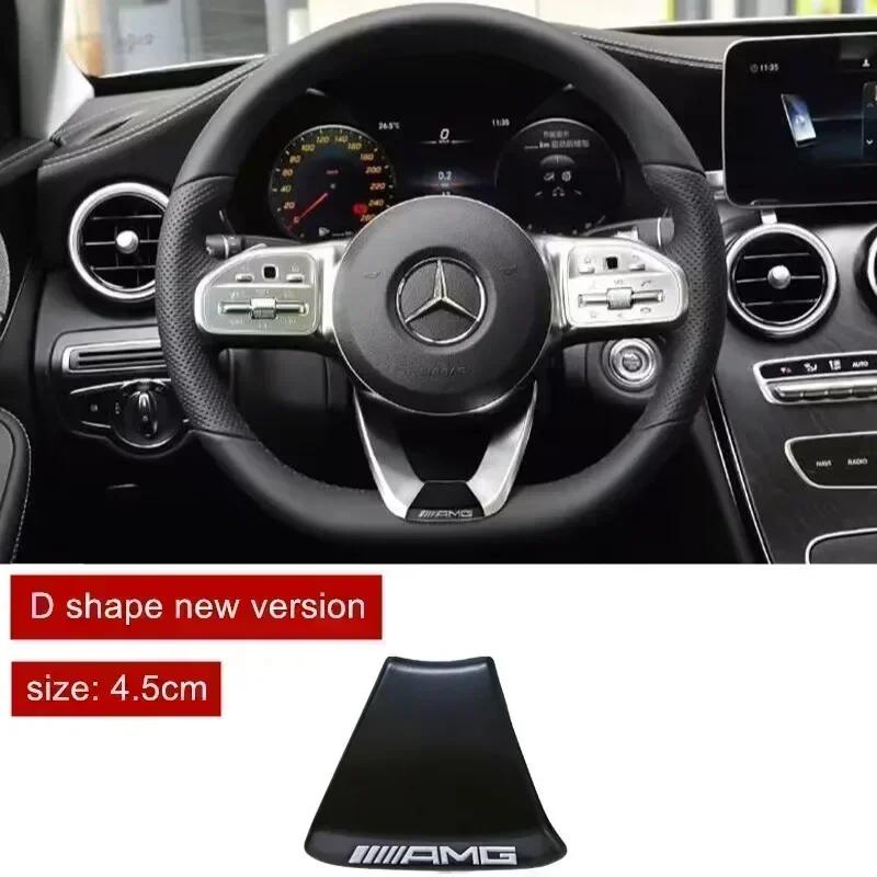 Znak na volantu auta Vnitřní odznak Dekorace Příslušenství pro Mercedes benz W203 W204 W205 W176 W211 W212 W213 GLA GLC
