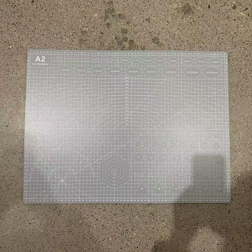Umweltfreundliche A4 Schneidematte 2,3 mm - Handgefertigte Kunst- und Gravurplatte, verschiedene Stile verfügbar