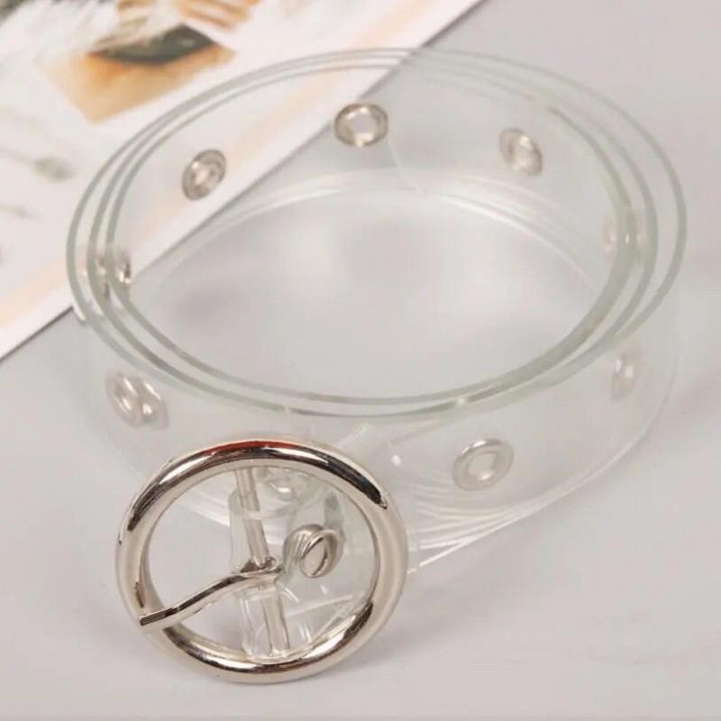 

Transparent Unique Fashionable Heart Belts With Elegant Pearl Butterfly Chains Women For Transparent Round Belt