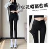 Shark Pants Autumn Wear Barbie Trousers Cross High Waist Abdomen Lift Hips Slim Slim Women Leggings