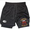 Generic Mens Summer Athletic Shorts With Polyester Fabric And Drawstring For Casual Wear