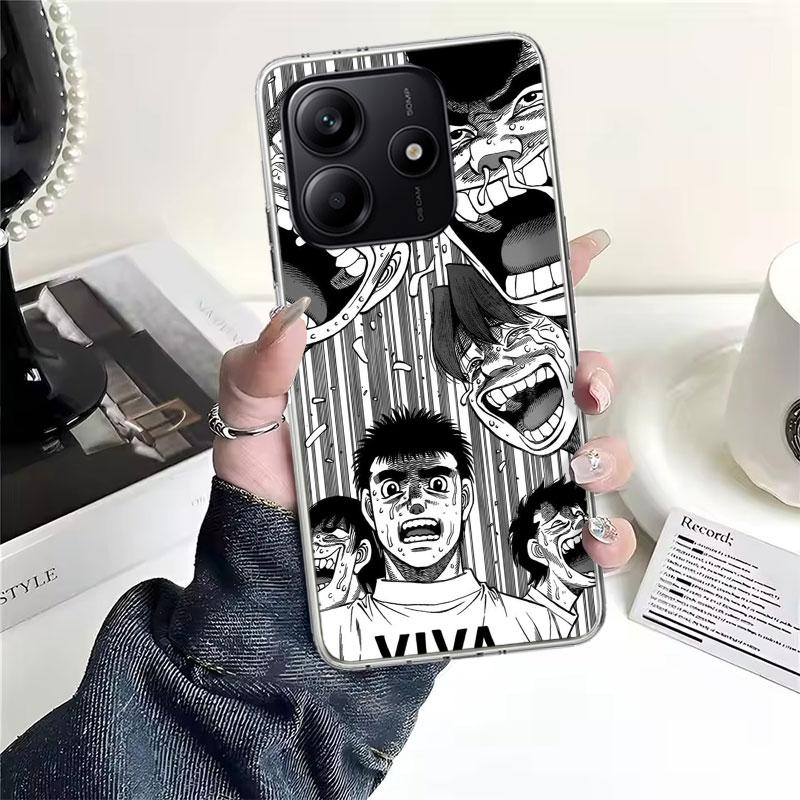 Hajime No Ippo Comics Soft Phone Case For Xiaomi Redmi Note 15 14 14S 13 12 Pro Plus 12S 11 11S 11E 10 10S 11T 5G Fundas Coque R