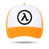 Fashion Casual Half Life  Game Logo Print Baseball Caps Unisex Women Parentchild Hats Mesh Visor Outdoor Sun Hat Adjustable Caps