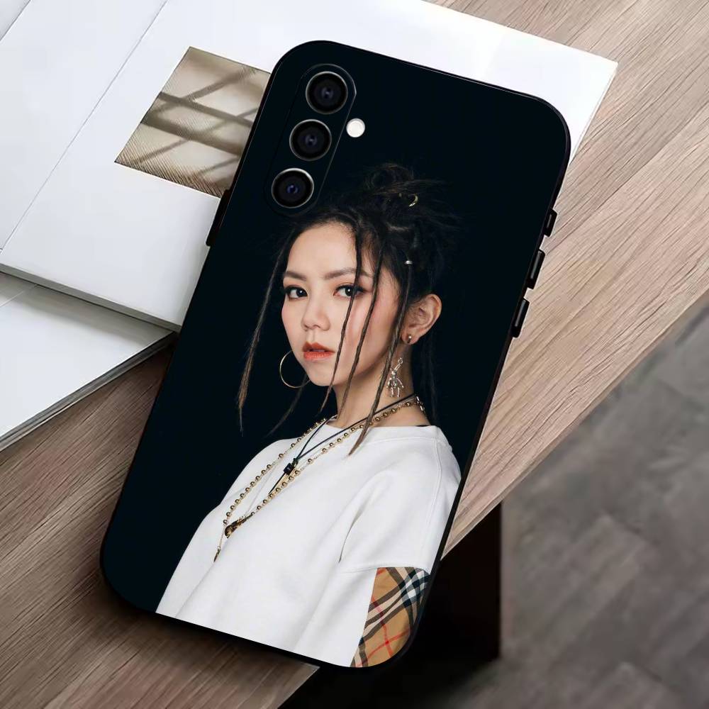 Singer girl G.E.M Phone Case For Samsung Galaxy A73,A72,A71,A70,A53,A52,A51,Others Soft Black Cover