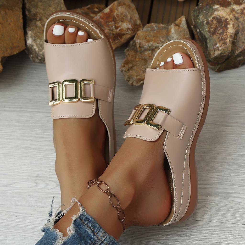 Fashion Summer New Women Slippers Casual Flats Sandals 2025 Trend Slingback Shoes Woman Flip Flops Sport Slides Zapatos Mujer Sandalias