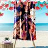 Selena Quintanilla Print Beach Towel, Large Soft Quick Dry Towel for Beach Camping Swimming