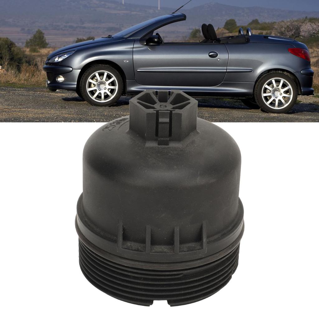 Engine Oil Filter Cover 1103L7 Oil Filter Housing Cap Replacement for Peugeot 206CC 206 Hatchback 207 Hatchback