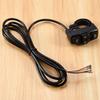 A51K-Ebike Light Switch+Horn and Turning Light Switch Scooters Electric Bicycle Intelligent Mountain Bike DIy Accessories,48V
