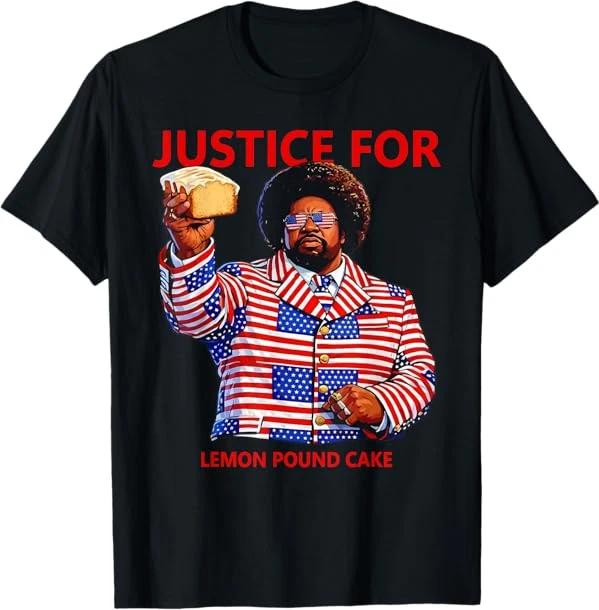 Justice for Lemon Pound Cake T-Shirt L