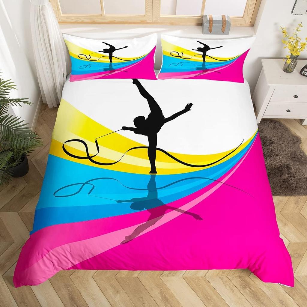 Comforter Paris Eiffel Tower Twin Kingballet Dancer Swan Cartoon Bedding Setgirls Boys Gift Floral Romantic Comforter