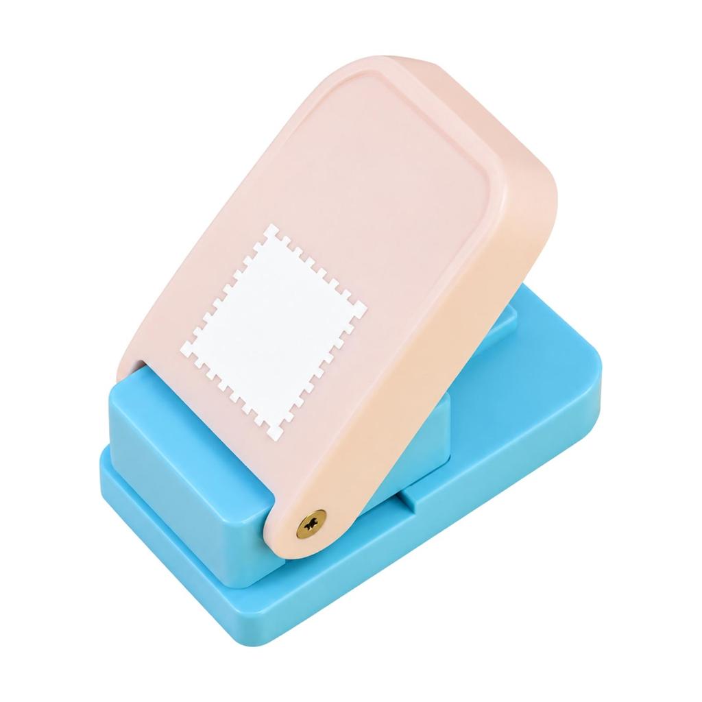StampShape Paper Punch with Perforated Edges Decorative Stamp Shaped Versatile for Card