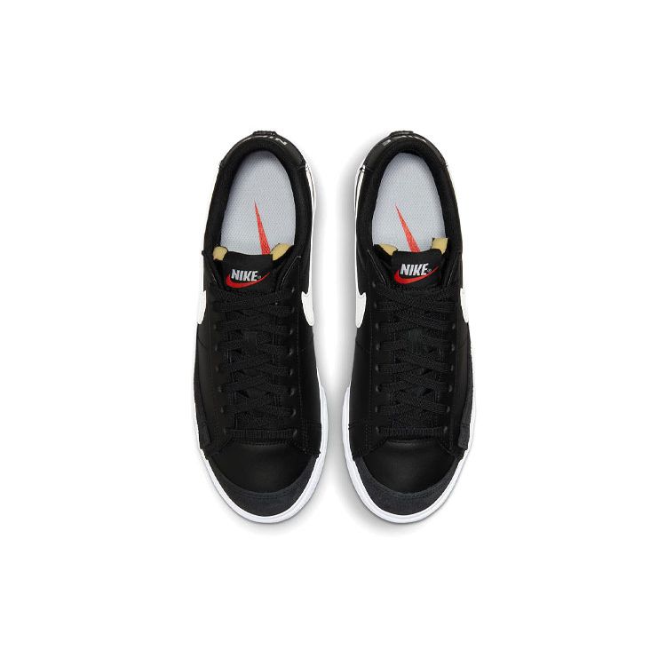 Nike Women's Blazer Low Platform Black White DJ0292-001
