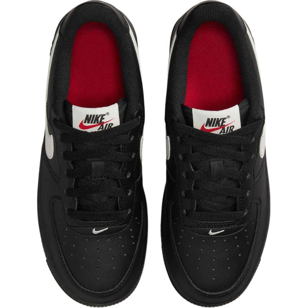 Nové dětské skateboardové boty Nike Air Force 1 s nízkým svrškem, protiskluzové a odolné proti opotřebení, černé, pro teenagery HV6359-001