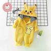Nuovo Carino Cartone Animato Pikachu Pigiama per Bebè Neonato Invernale Manica Lunga Tuta per Bambini Abbigliamento Bambini Piccoli Tuta