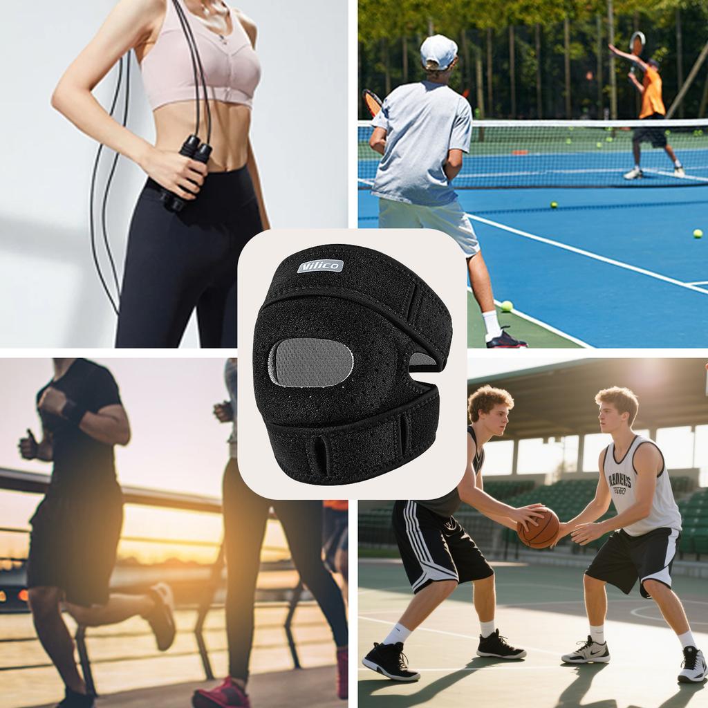 Sports Patella Strap Knee Support for Running Jump Rope Fitness Professional Meniscus Protection Equipment