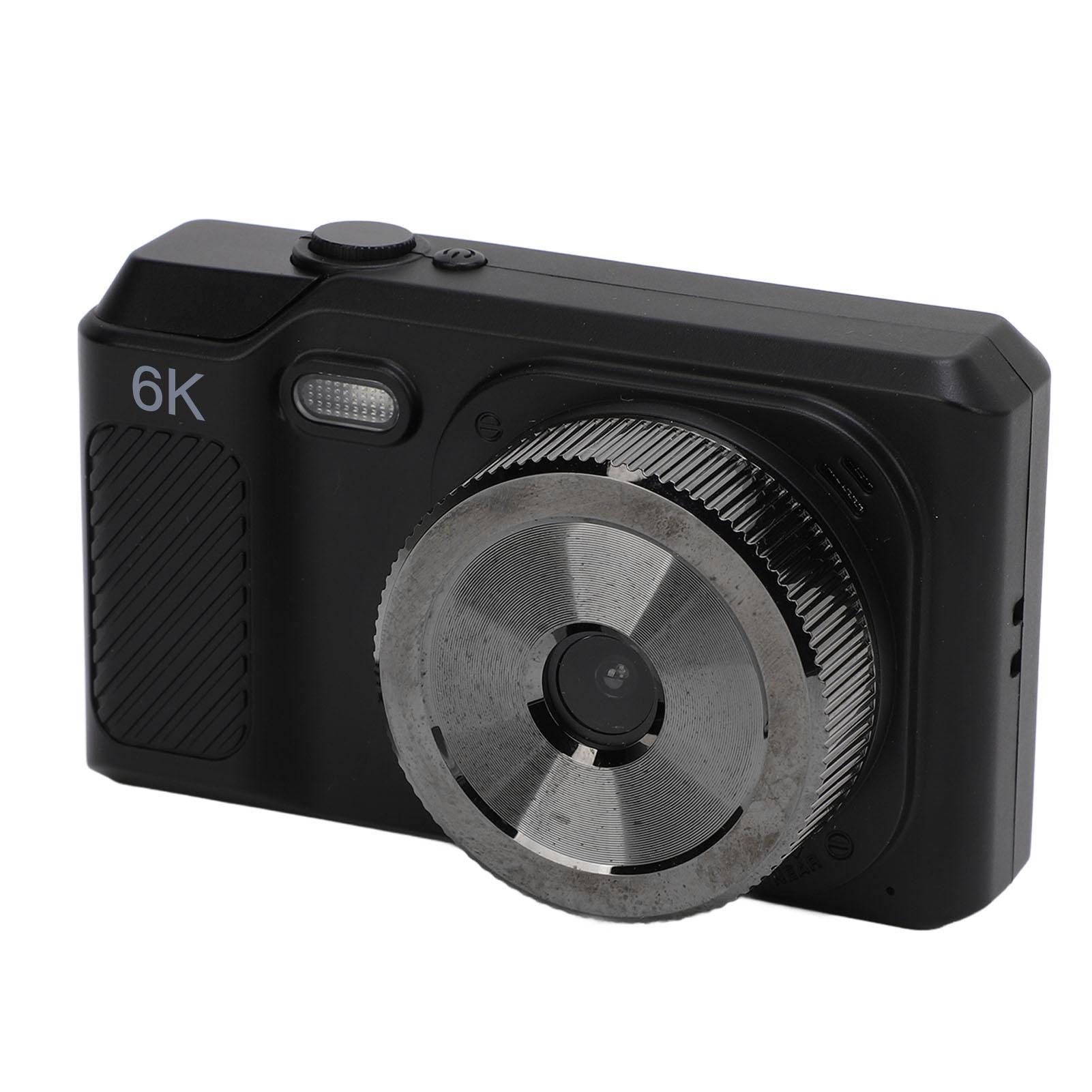 

68МП Цифрова камера FHD 1080P 2,7-дюймовий TFT-екран Ручне фокусування 16-кратний цифровий зум Перезаряджувана чорний