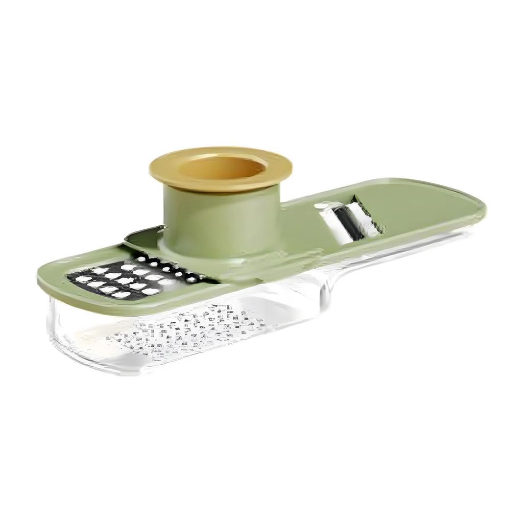 3-in-1 Multifunctional Garlic Mincer Tool Manual Garlic Ginger Grinder Kitchen Tool for Slicing Chopping and Grinding Garlic