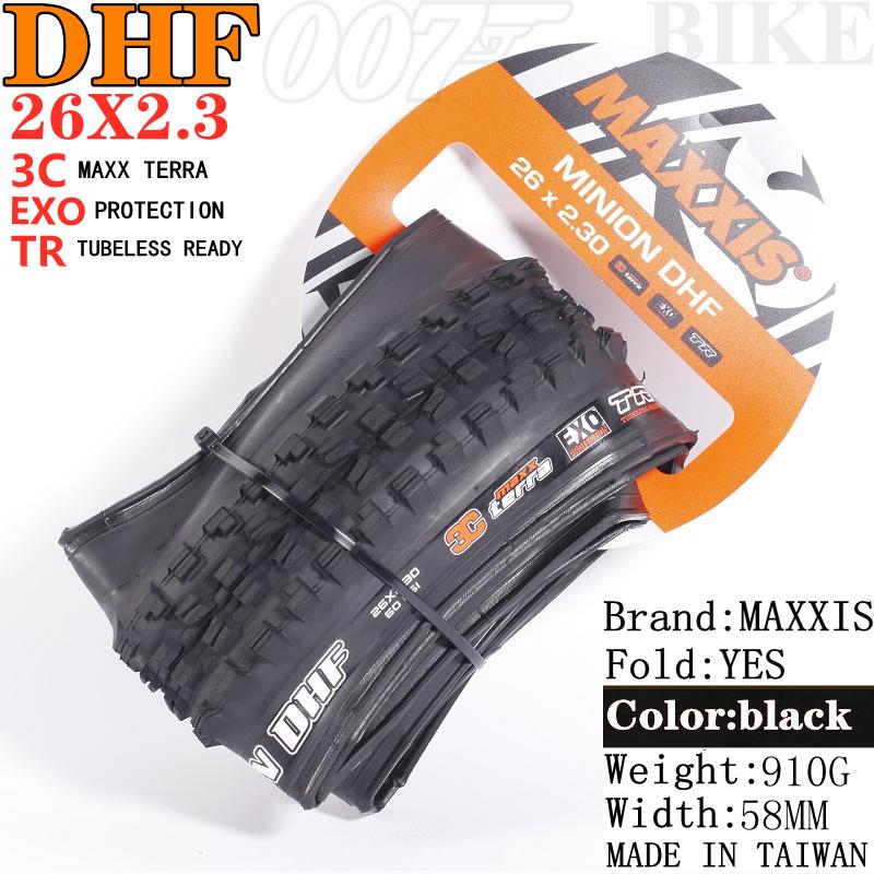 Maxxis Minion DHF (M301Ru) 26x2.3 27.5x2.3/2.5/2.8 29x2.3/2.5 Folding Downhill Tires For Mountain Bikes Are More Wear-resistant