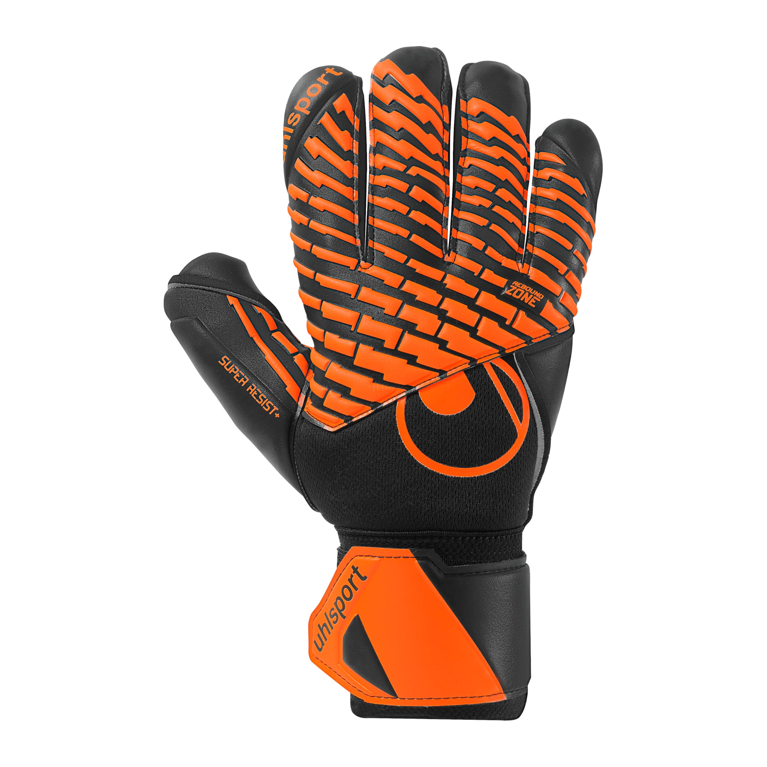

uhlsport Super Half Negative Soccer Goalkeeper Match 1011388 01 6 Resist+ Gloves, Wear, Durable,
