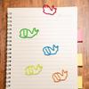 Creative Quality Metal Snail Shaped Paper Clips, Set Of 100 Multifunctional Office School Document Craft Accessories