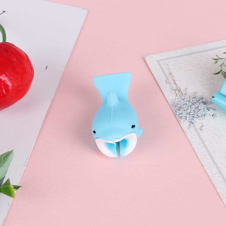 Uroczy Kreskówkowy Uniwersalny Ochraniacz Kabla - Osłona Ładująca Zapobiegająca Pękaniu