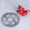 Go Kart Brake Kit,120Mm Disc Rotor Brake Caliper For 43 47 49Cc Electric Go Kart Scooter Mini Moto Brake Discs Go Kart Disc Brake Adapter