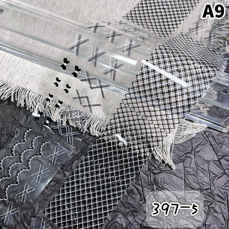

Butterfly Flower Nail Transfer Foils Sticker Paper 50/100Cm Bow Floral Stickers Nails Wraps Nail Art Stickers Decal Nail Art A9