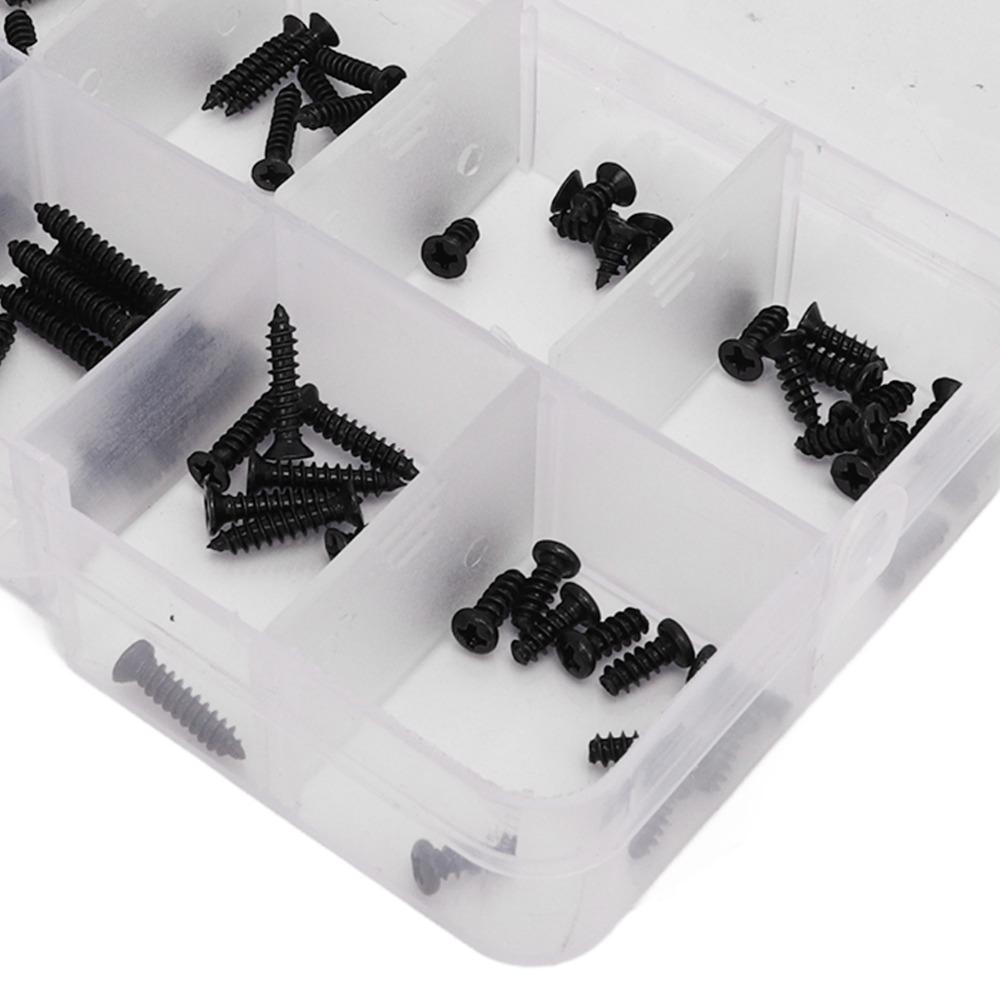 100Pcs/Set RC Car Accessory Screws Assortment Kit for MJX 16208/16207/16210 1/16 Brushless RC Car