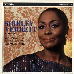 

LP Record SHIRLEY VERRETT ORCHESTRA SINFONI Massenet Chausson LIC9006 Fonit Cetra 1981 Italy Classical Used