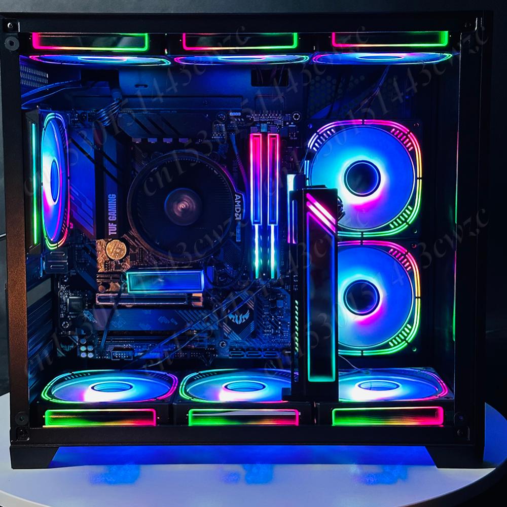 M.2 Nvme SSD Radiator Heat Sink 5V 3PIN ARGB Solid State Hard Disk Cooler Aluminum Alloy Heat-resistance for M.2 2280