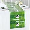 Soccer Themed Table Runner Football Birthday Party Decorations Boys Favors Soccer Grass Table Cover Baby Shower Supplies
