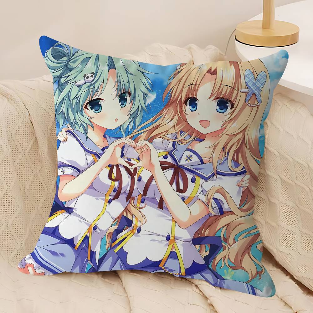 Anime S-Summer Pockets Personalized Pillow Cover Kids Bedroom Wild Party Decor Pillowcase Kid Birthday Shower Gift