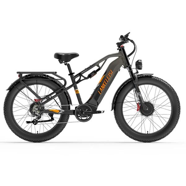 LANKELEISI MG800 MAX E-Bike 2000W Motor Geländetauglich 26*4.0 Zoll Fat Tire Elektrofahrrad 48V20Ah Vollfederung Elektrofahrrad