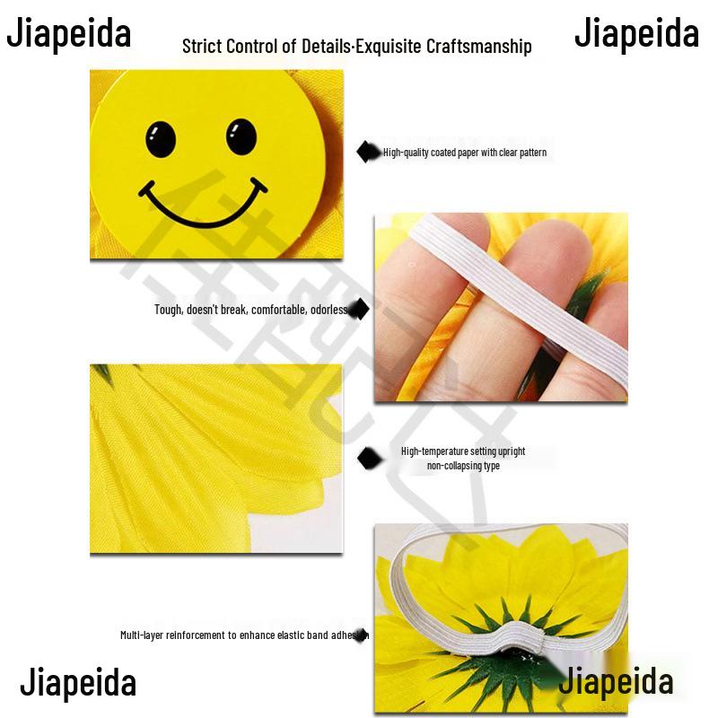 Sunflower Corsage for Kindergarten Dance & Sports Events
