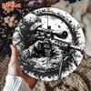 Tactical Metal Sign Sniper Combat Round Wall Art For Shooting Club