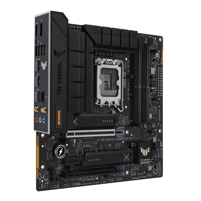 Základní deska - ASUS - TUF GAMING B760M-BTF WIFI D4 - Patice LGA1200 - Micro ATX - DDR4 SDRAM